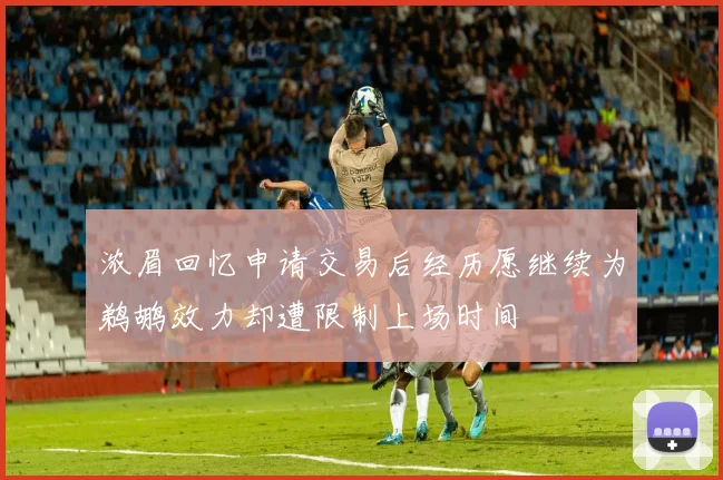 浓眉回忆申请交易后经历愿继续为鹈鹕效力却遭限制上场时间