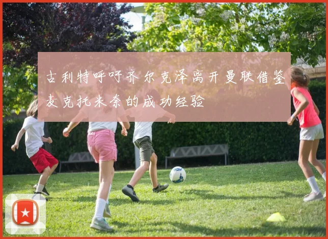 古利特呼吁齐尔克泽离开曼联借鉴麦克托米奈的成功经验